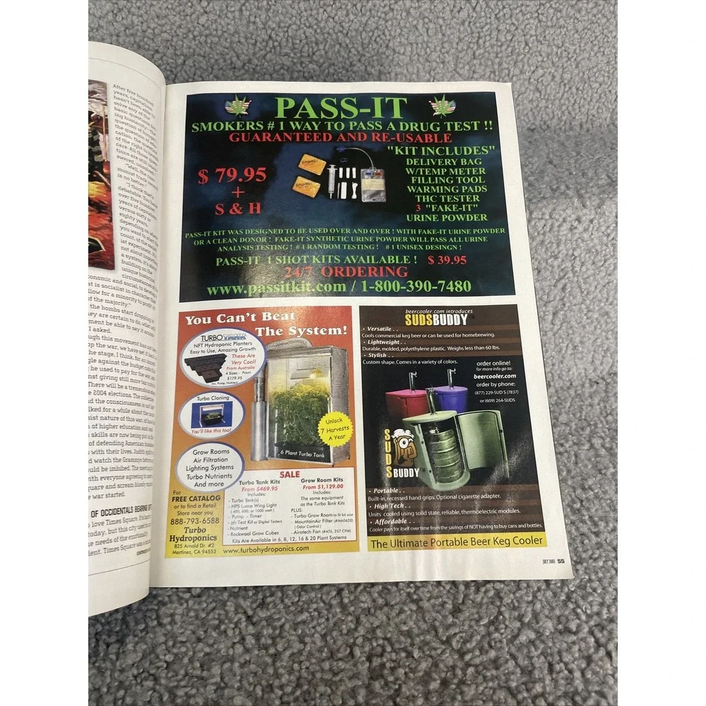 High Times Pauly Shore Summer‎ Planting Guide July 2003 Magazine